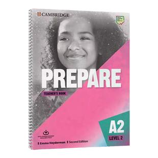 现货进口原版剑桥出版社英语教材 2020考纲 Prepare Level 2 A2 教师书+电子资源
