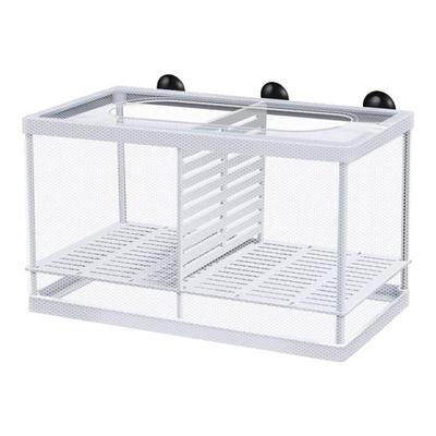 特价鱼缸隔离网隔离盒孔雀鱼繁殖盒斗鱼孵化器繁殖箱悬浮式分离网