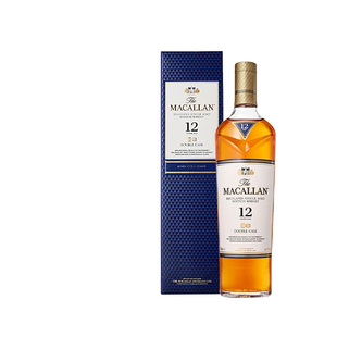 MACALLAN麦卡伦12年蓝钻双桶 700ML苏格兰单一麦芽威士忌双雪梨桶