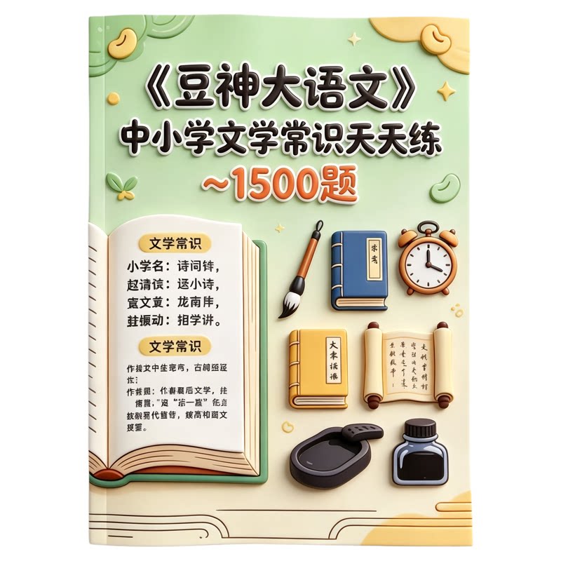 中小学文学常识天天练1500题
