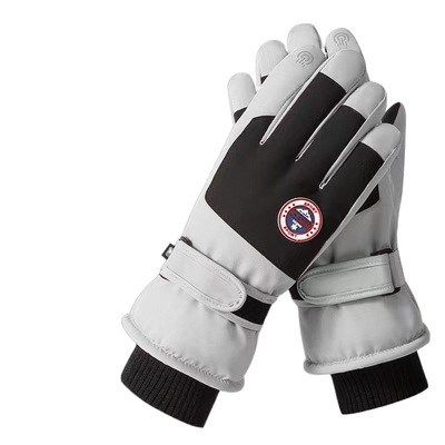 加厚保暖手套男冬骑车防寒滑雪女