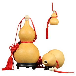 天然开口葫芦挂件大摆件门对门家居平安玄关客厅卧室空心带籽小号