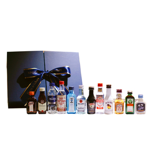 新年礼物 小洋酒礼盒mini小酒版套装 伴手礼12瓶组合调酒鸡尾酒