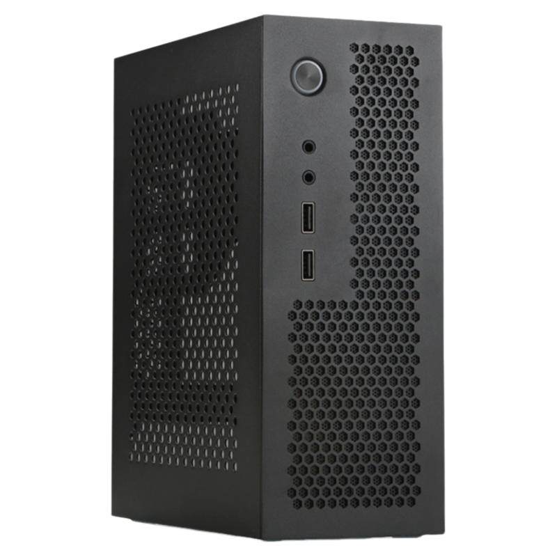 SKTC全新A09迷你台式机ITX17*17主板小1U电源3.8LHTPC电脑机箱