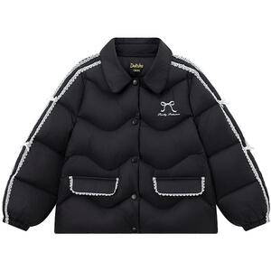 笛莎官方旗舰店女童轻薄羽绒服