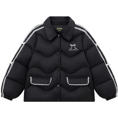 笛莎官方旗舰店女童轻薄羽绒服