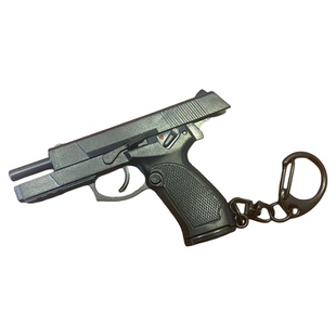 1:3塑胶材质M92A M92G竞技枪模可拆卸钥匙扣仿真玩具CS 不可发射