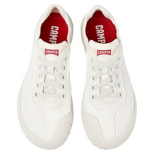 Camper看步女鞋Peu Path夏季新款小白鞋轻便简约平底休闲鞋