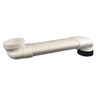 PVC渠道型扁管马桶移位器改加长防堵塞坐便器110下水管道配件加厚