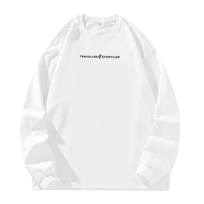 长袖t恤宽松纯棉上衣大码打底衫