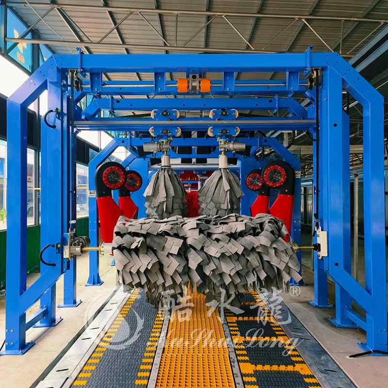 大型商用加油站全自动洗车机隧道式24小时无人值守扫码电脑洗车机