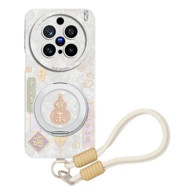 适用vivoX300全型号手机壳带挂绳