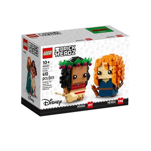 LEGO乐高 40621莫阿娜与梅莉达迪士尼系列 男女拼插益智积木玩具