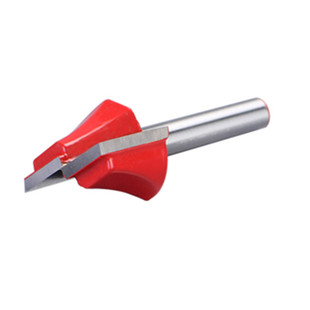 利斯6mm8mm12.7mm木工刻刀倒边角清底刀工具铣刀头电脑雕刻机刀具