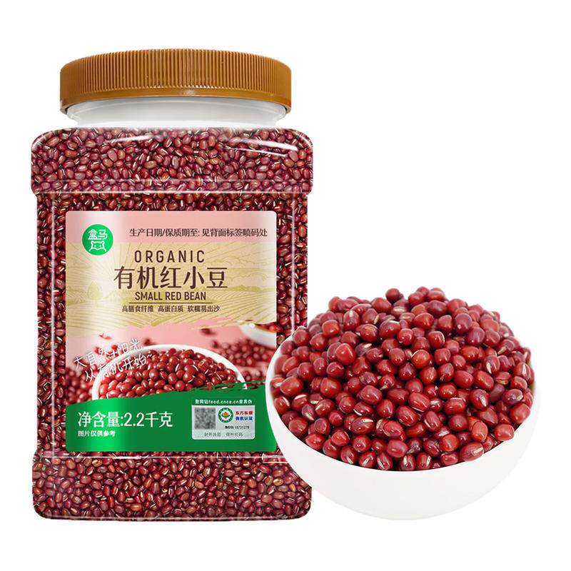 盒马 有机红小豆 2.2kg