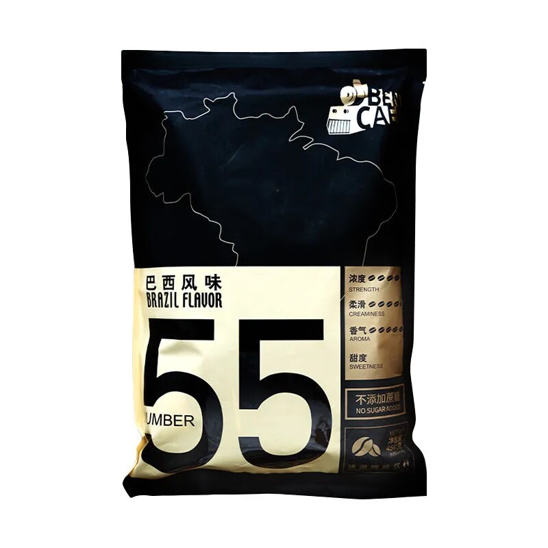 Ben/铭咖啡巴西无蔗糖30杯二合一