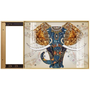 电表箱装饰画轻奢高级感配电箱遮挡挂画2025新款电闸盒弱电免打孔