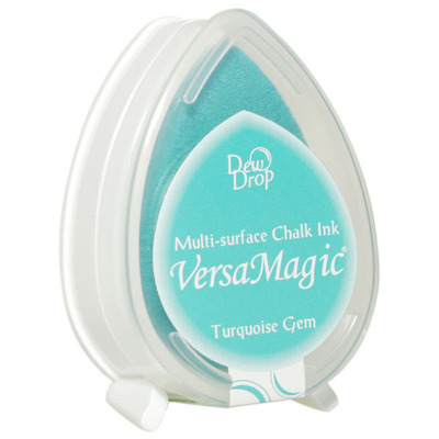 gd水滴印台日本进口布艺粉彩手账