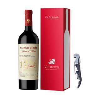 诺苏百合老藤珍藏级马斯特葡园干红葡萄酒750ml礼盒装