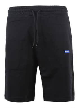 【自营】Hugo Boss/雨果博斯 男士抽绳HUGO直筒宽松短裤 50522364