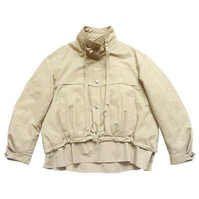 90白鸭绒多穿立领花苞羽绒服