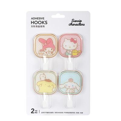 名创优品三丽鸥方形滴晶挂钩