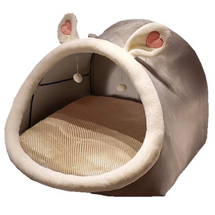 创意超大人类狗窝懒人沙发四季家用可以躺人单身猫窝儿童帐篷小窝