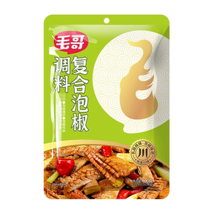 毛哥复合泡椒酱袋装500g重庆江湖菜调料川菜调味底料家用泡椒酱料