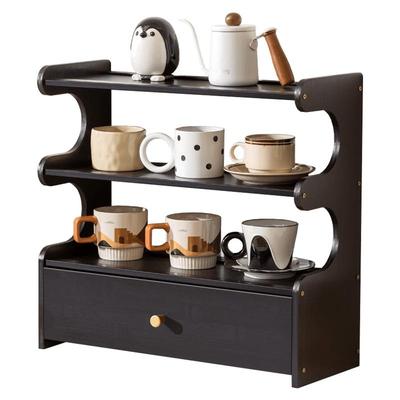 十一维度桌面带抽屉杯架