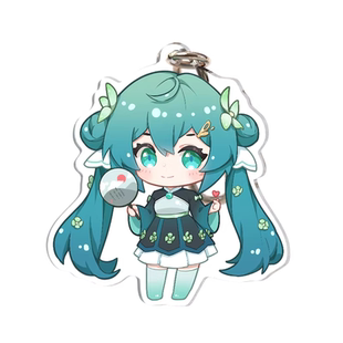 亚克力钥匙扣定制立牌小挂件定做明星照片情侣动漫谷子滴胶摆件