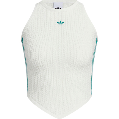 Adidas/阿迪达斯正品三叶草女士透气针织V型下摆针织背心KC5850