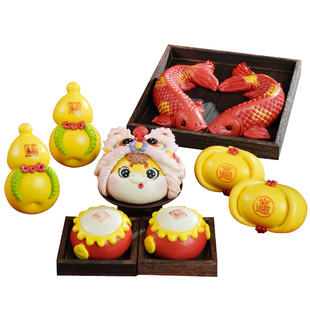 盖盖有口福花饽饽蛇年馒头送人送礼过年新年货花馍馍礼盒山东特产