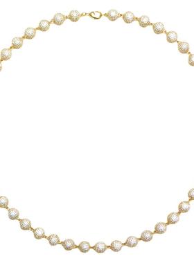 10MMBEWER满钻珠链欧美嘻哈项链