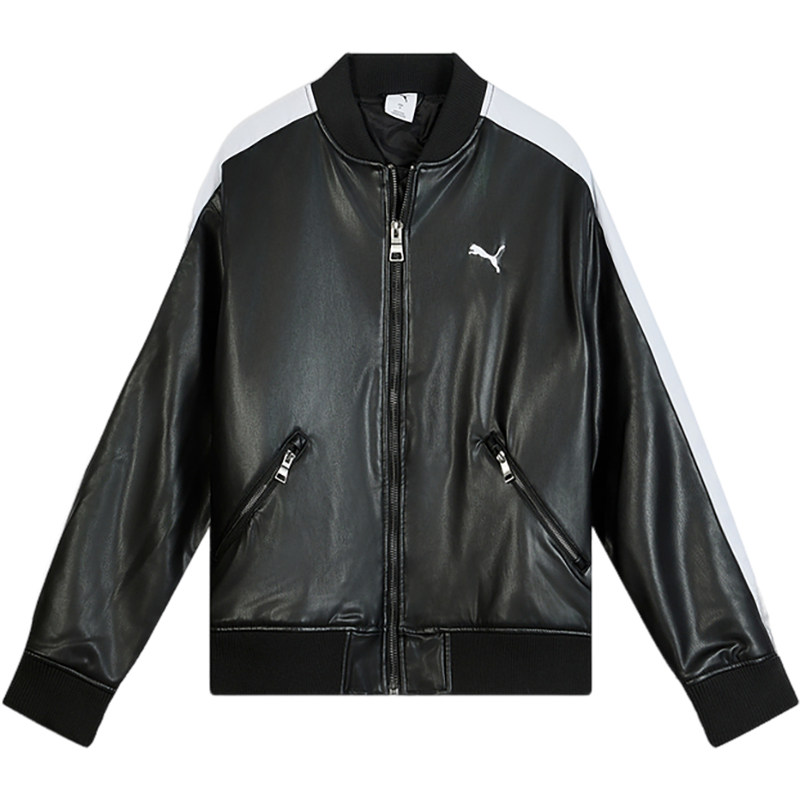 Puma/彪马正品2025冬季款男女户外拼接潮酷运动宽松外套636319-01