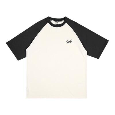 SLAMBLE夏季新款拼色短袖T恤男圆领运动投篮服吸汗百搭健身潮