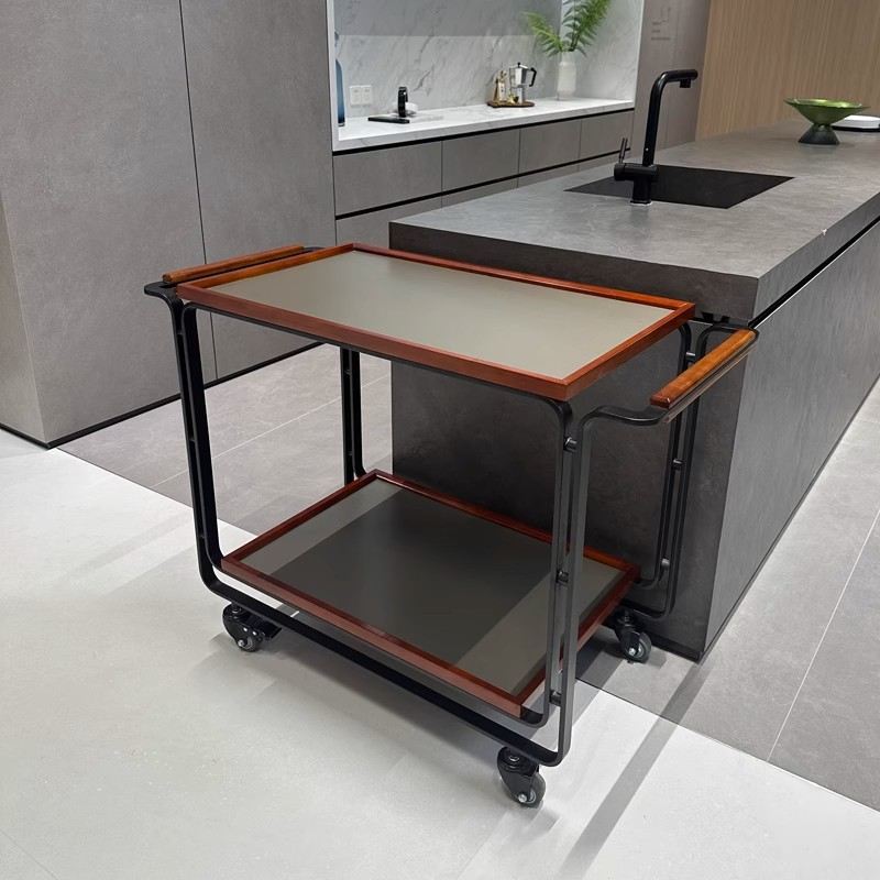 酒店送餐车大号餐厅服务车酒店上菜车火锅车传菜车卡式炉车酒水车