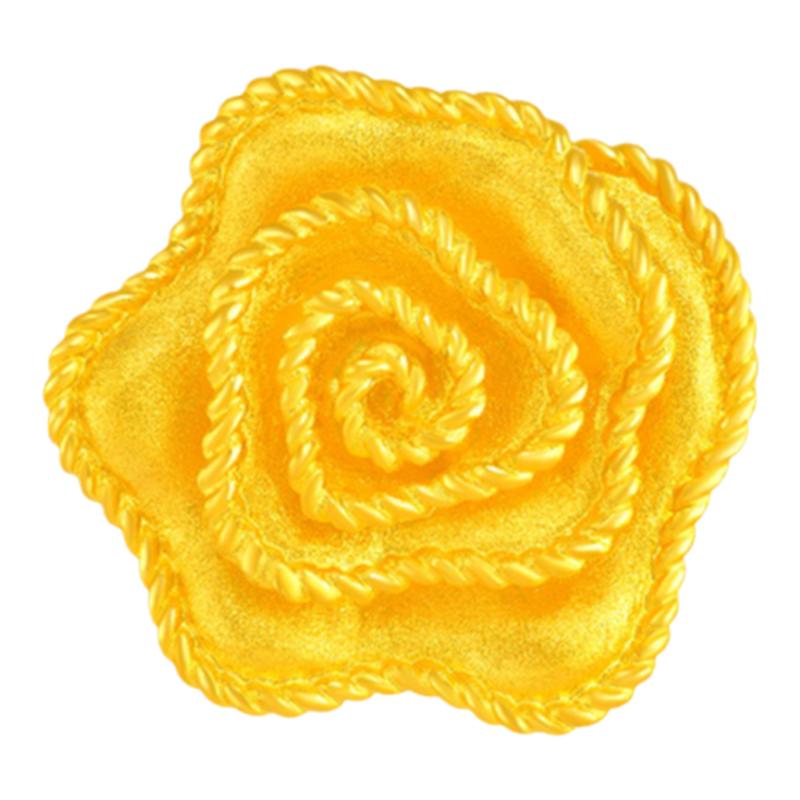 justgold镇金店海誓花胸针