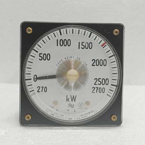 TOYO KEIKI EVF-11N Analoges Tafelmessger?t 270-0-2700kW Mari
