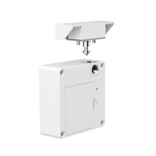 免打孔抽屉锁 智能家用鞋柜对开衣柜双开柜子锁NFC隐形暗装密码锁