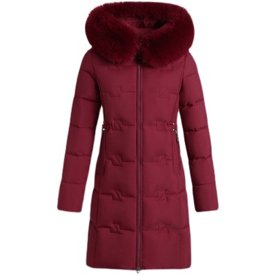 妈妈冬装外套厚2025新款羽绒棉衣