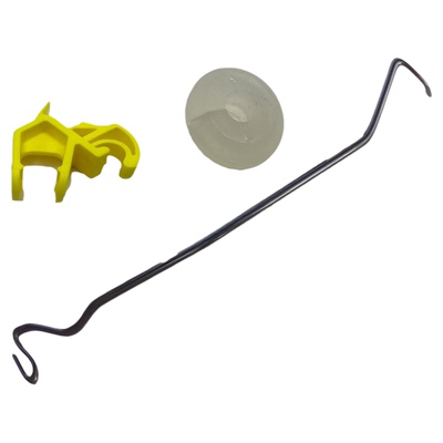福特全顺新世代机盖撑杆卡扣福顺