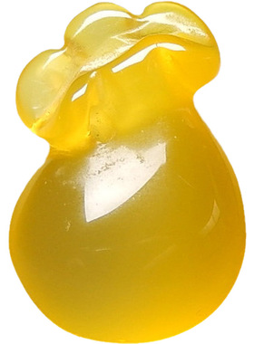 玛瑙钱袋粉色玉髓聚财男女款吊坠