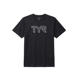 TYR Airtec 大logo男士高强训练短袖T恤运动健身吸湿排汗速干透气