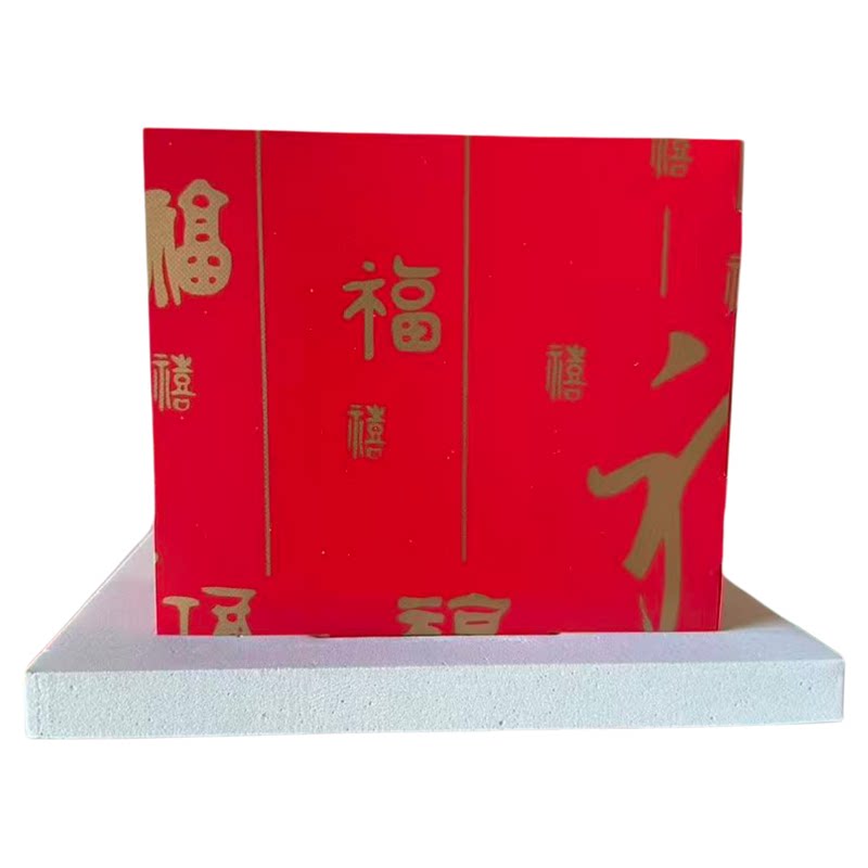 PVC方形祈福许愿水灯中秋元宵
