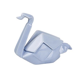 千纸鹤陶瓷烟灰缸大号带盖烟缸家用中式客厅茶几复古摆件潮流茶桌