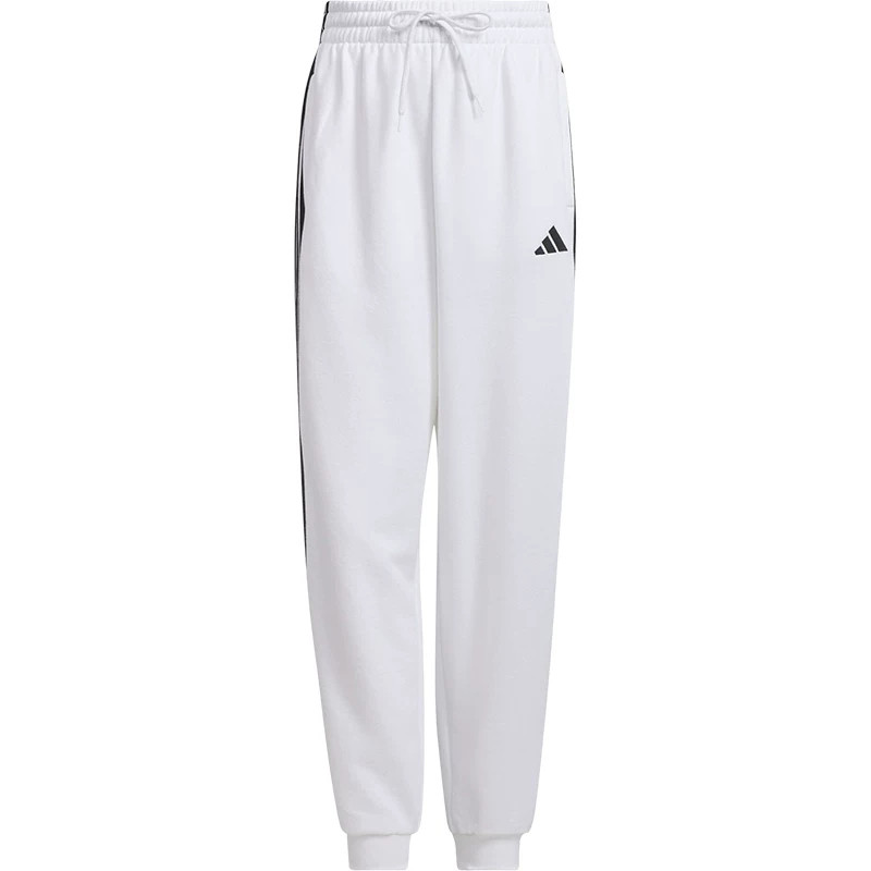 阿迪达斯正品裤子女2026春季新款adidas针织束脚运动休闲裤JZ2163