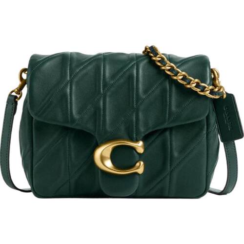 【礼物】COACH/蔻驰奥莱女士TIMES SQUARE绗缝TABBY单肩包
