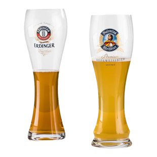 修士精酿啤酒杯艾丁格啤酒杯大容量玻璃杯家用小麦杯瓦伦丁啤酒杯