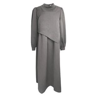 PEIPEI孕妇装2021新款高端大码连衣裙女春秋两件套秋装孕后期西装