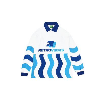 RTVG秋冬长袖休闲恶搞POLO衫国潮